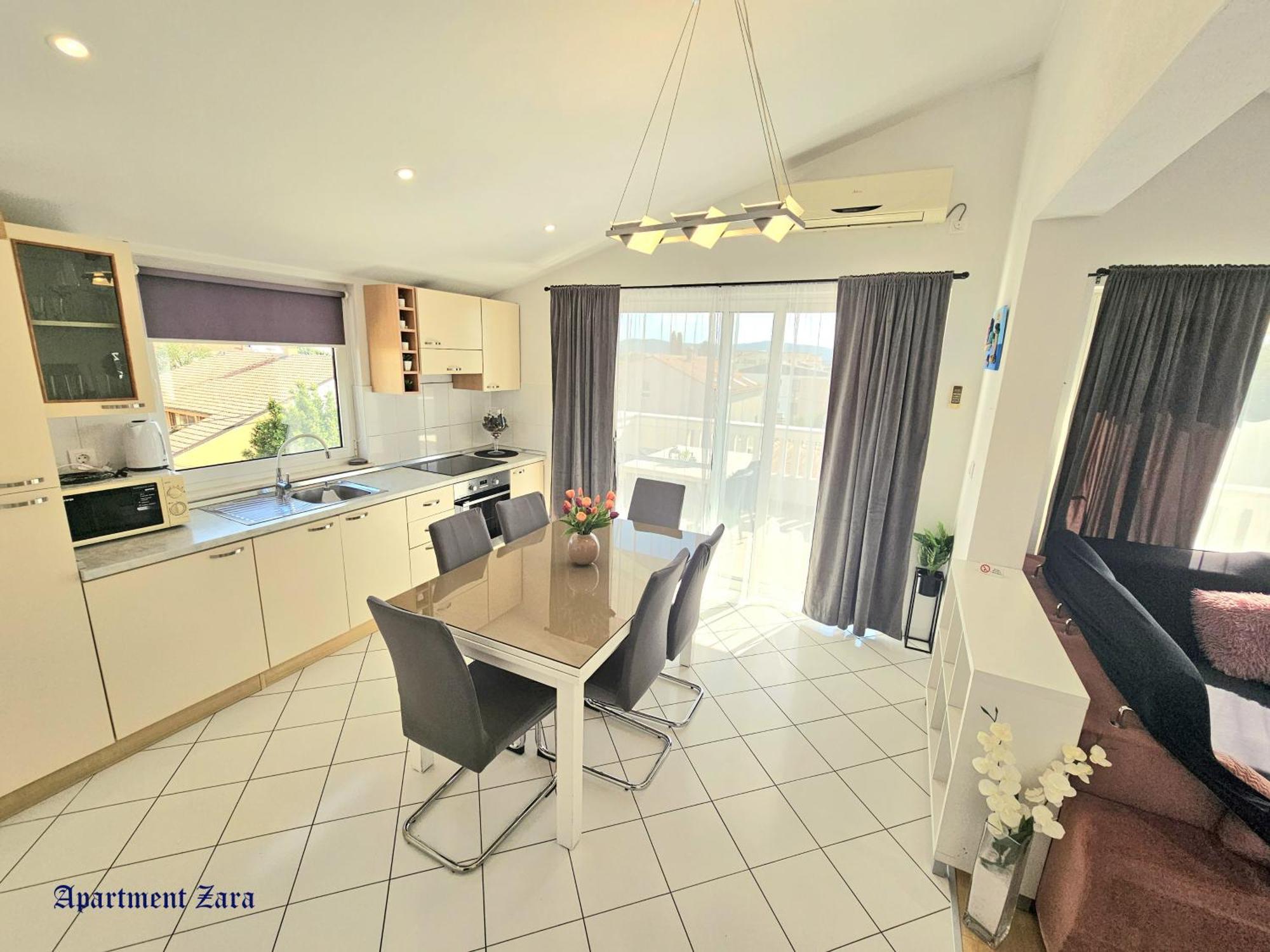 Apartment Zara Биоград-на-Мору Экстерьер фото